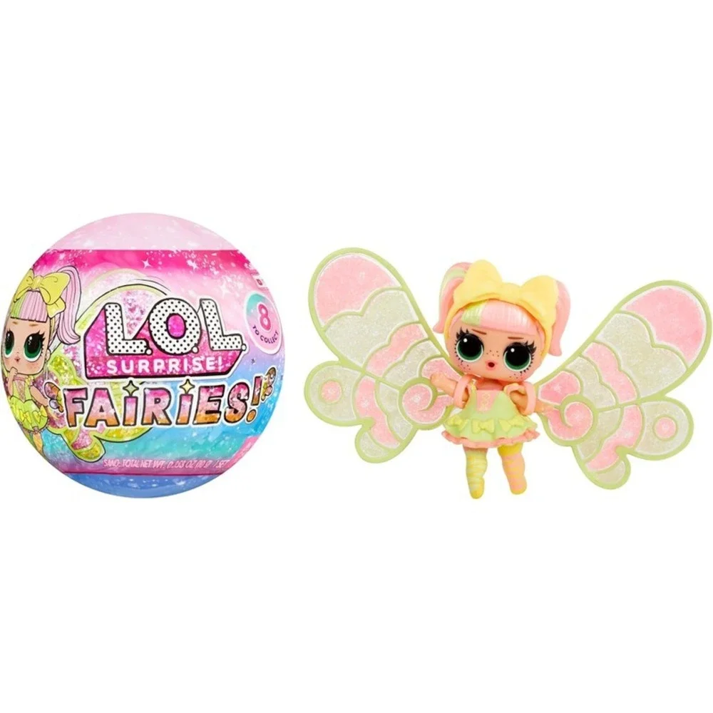 L.O.L. Surprise! Fairies Tots Dolls with Make-Your-Own Fairy Wings